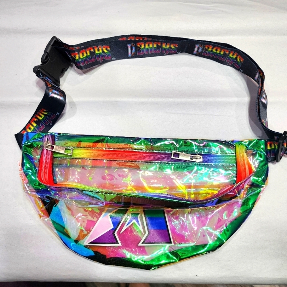 Arizona Diamondback Irradescent/Rainbow Fanny Pack